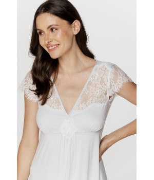 Camisón largo micromodal elastano rosa